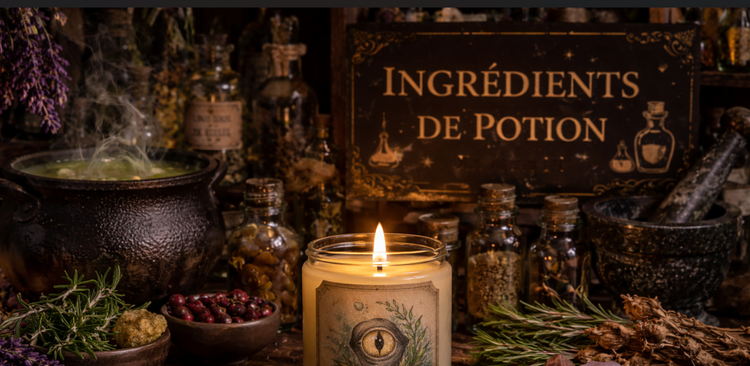 Les ingrédients de potion